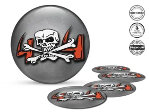 Epoxy Dome Stickers Luxury Cosmic Nexus